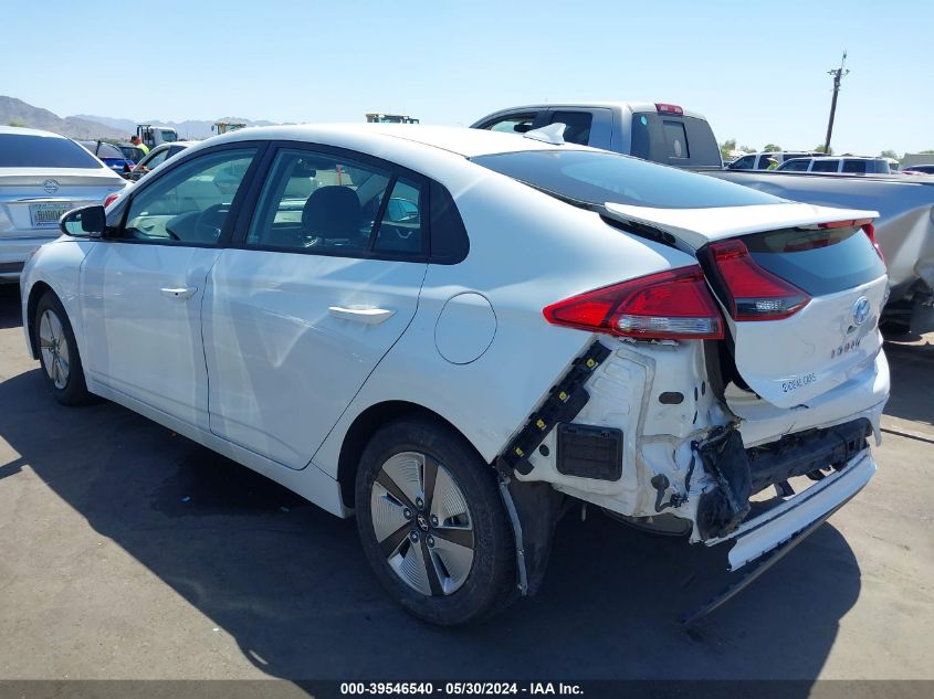 2019 Hyundai Ioniq Hybrid Blue VIN: KMHC65LC4KU174126 Lot: 39546540