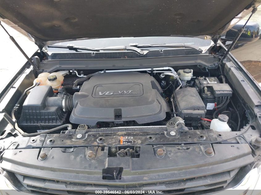 2016 Chevrolet Colorado Lt VIN: 1GCGSCE39G1225101 Lot: 39546542