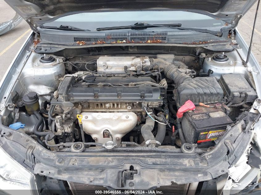 2006 Kia Spectra Ex/Lx/Sx VIN: KNAFE122965260261 Lot: 39546555