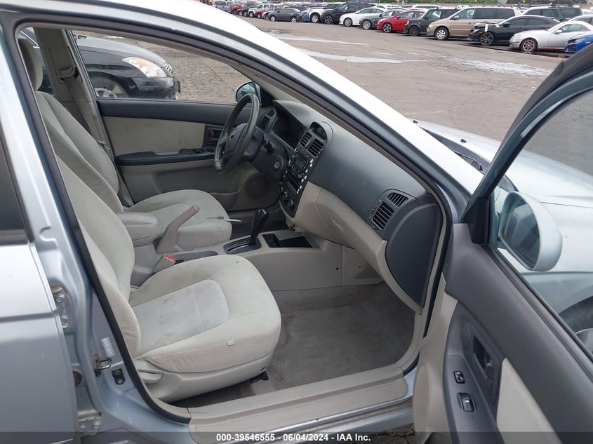 2006 Kia Spectra Ex/Lx/Sx VIN: KNAFE122965260261 Lot: 39546555