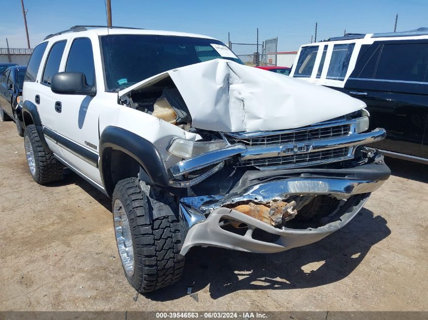 2001 Chevrolet Tahoe Ls VIN: 1GNEC13T51R127825 Lot: 39546563