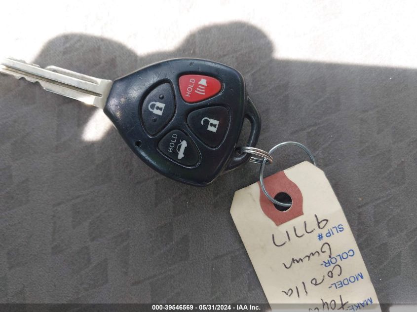 2009 Toyota Corolla Le VIN: JTDBL40E59J030623 Lot: 39546569