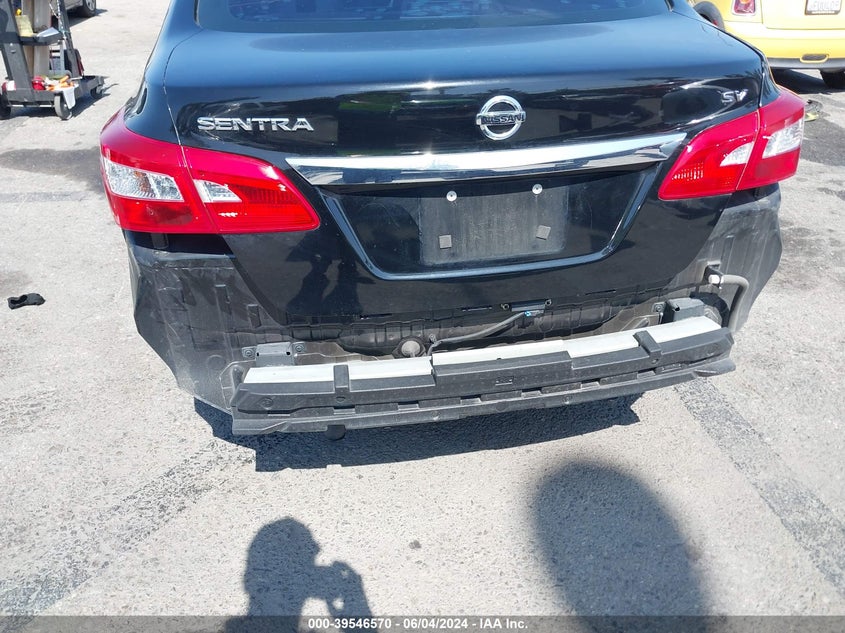 2018 Nissan Sentra Sv VIN: 3N1AB7AP4JY262360 Lot: 39546570