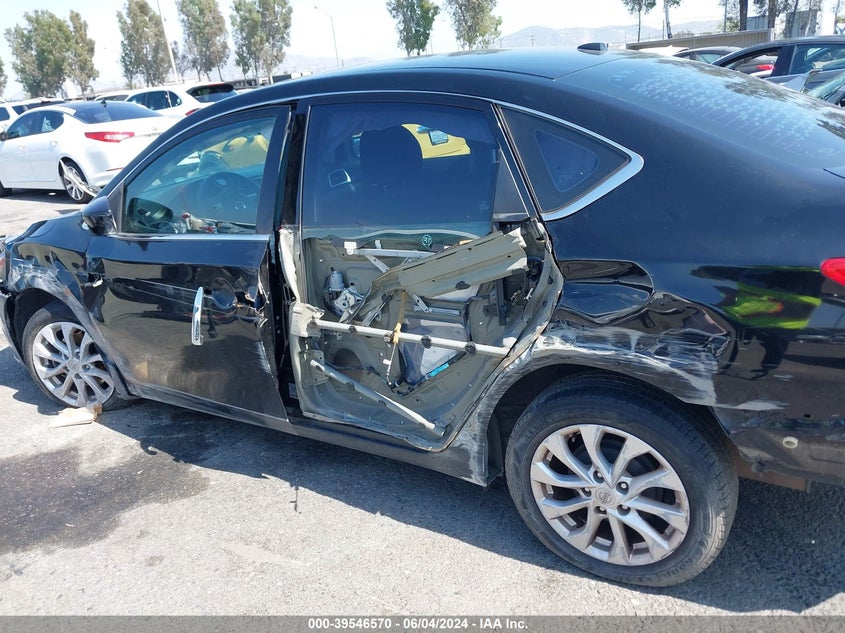 2018 Nissan Sentra Sv VIN: 3N1AB7AP4JY262360 Lot: 39546570