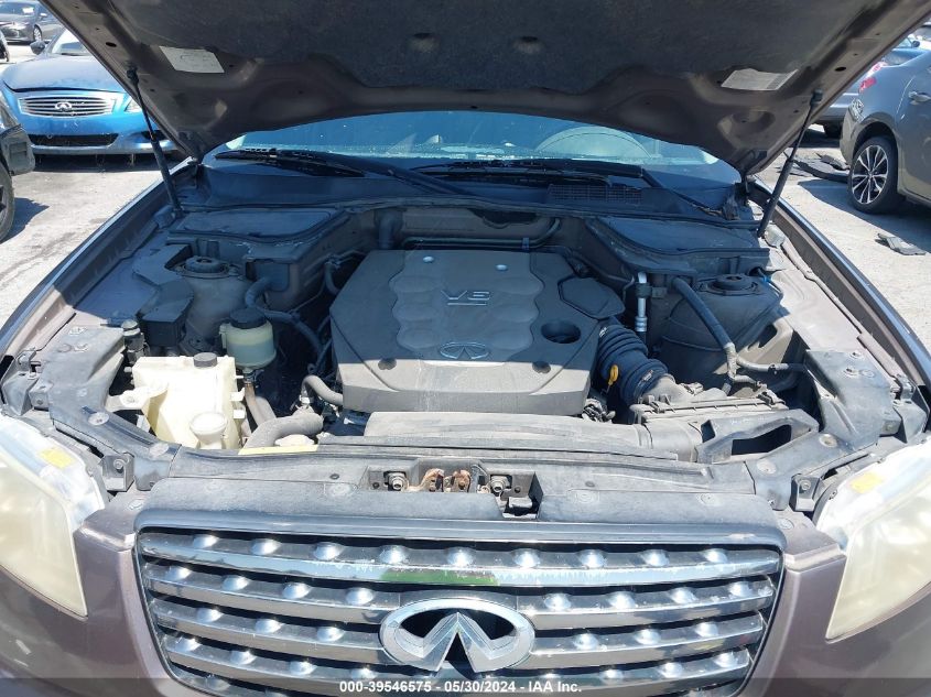 2005 Infiniti Fx35 VIN: JNRAS08U55X104679 Lot: 39546575