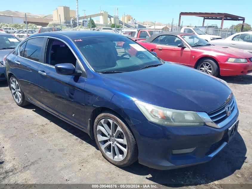 2014 Honda Accord Sport VIN: 1HGCR2F57EA290726 Lot: 39546576