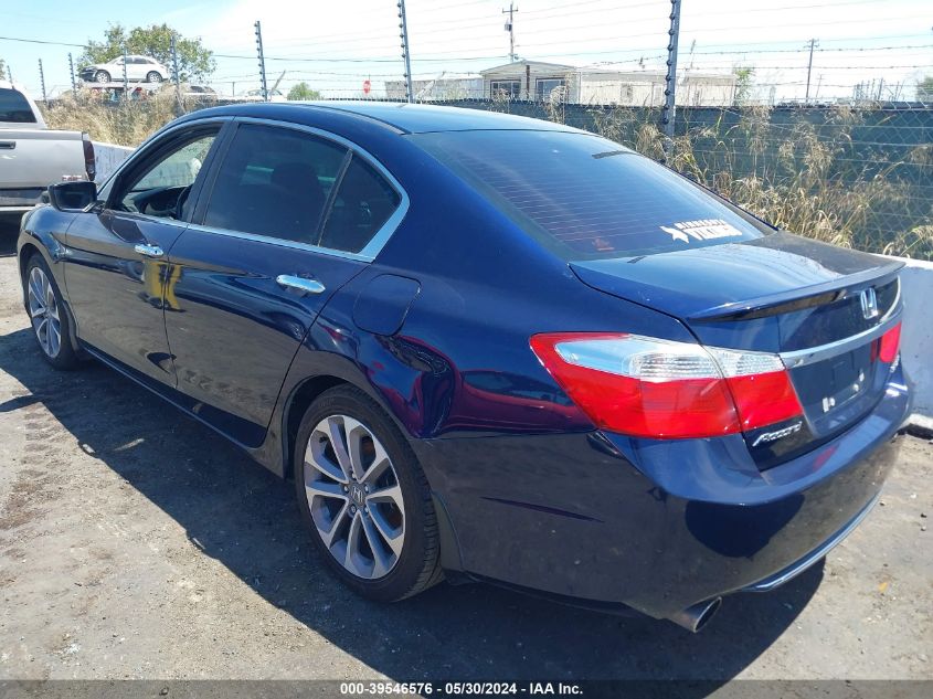 2014 Honda Accord Sport VIN: 1HGCR2F57EA290726 Lot: 39546576