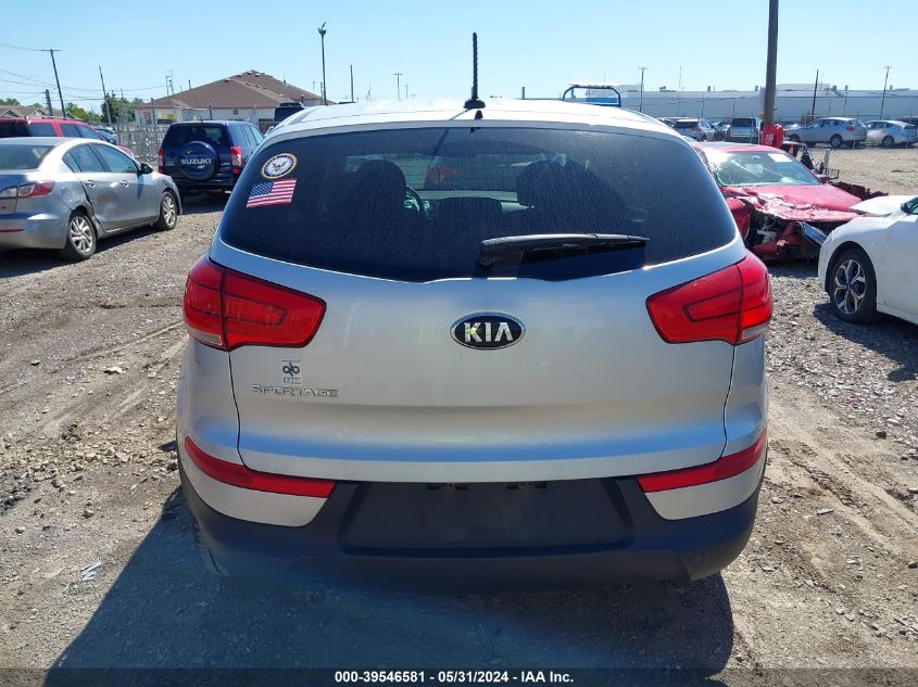 2014 Kia Sportage Lx VIN: KNDPB3ACXE7576468 Lot: 39546581