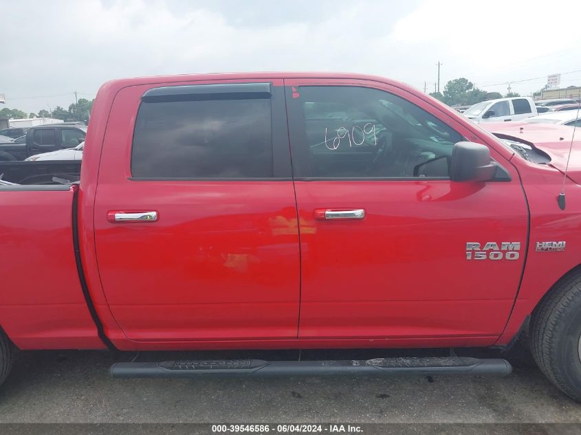 2018 Ram 1500 Slt 4X2 6'4 Box VIN: 1C6RR6TT6JS119139 Lot: 39546586