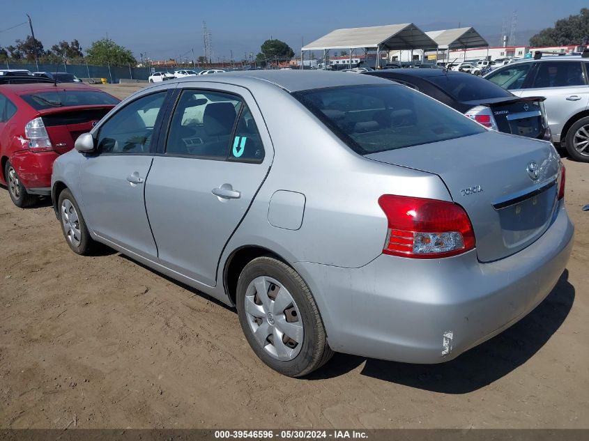 2008 Toyota Yaris VIN: JTDBT923481282001 Lot: 39546596