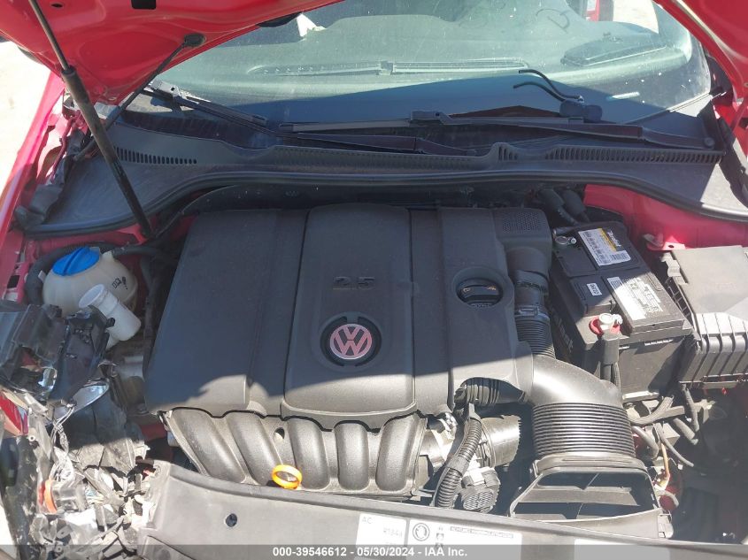 2013 Volkswagen Golf 2.5L 4-Door VIN: WVWDB7AJ4DW085410 Lot: 39546612