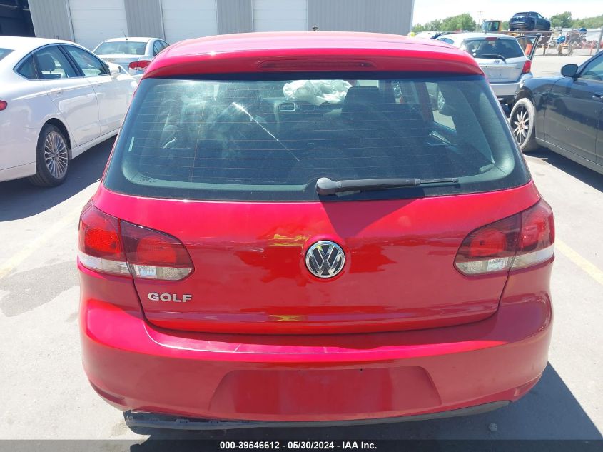 2013 Volkswagen Golf 2.5L 4-Door VIN: WVWDB7AJ4DW085410 Lot: 39546612