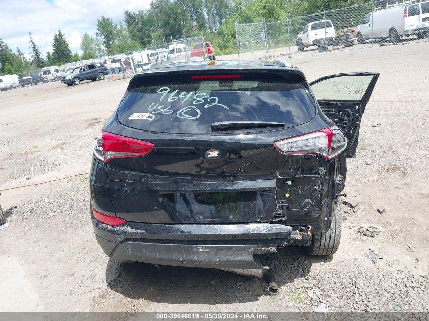 2018 Hyundai Tucson Sel VIN: KM8J3CA44JU836429 Lot: 39546619