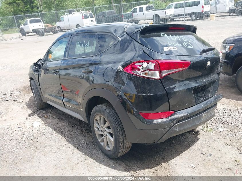 2018 Hyundai Tucson Sel VIN: KM8J3CA44JU836429 Lot: 39546619