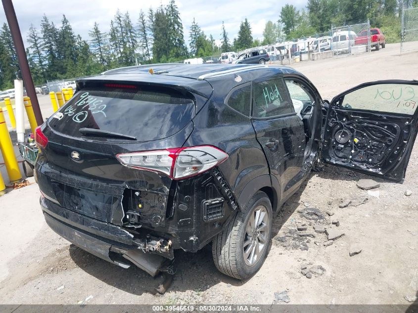 2018 Hyundai Tucson Sel VIN: KM8J3CA44JU836429 Lot: 39546619