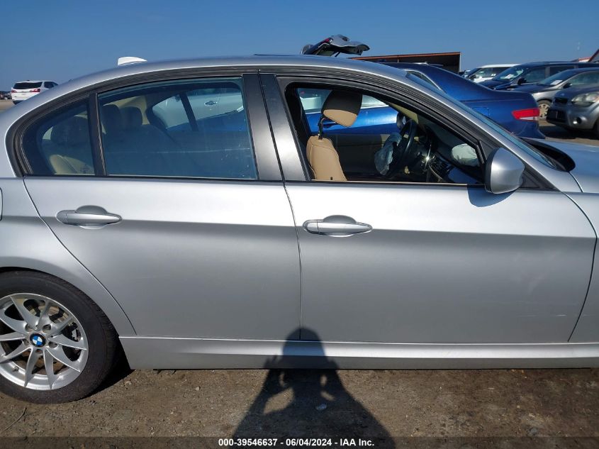 2011 BMW 328I VIN: WBAPH7C50BE676278 Lot: 39546637