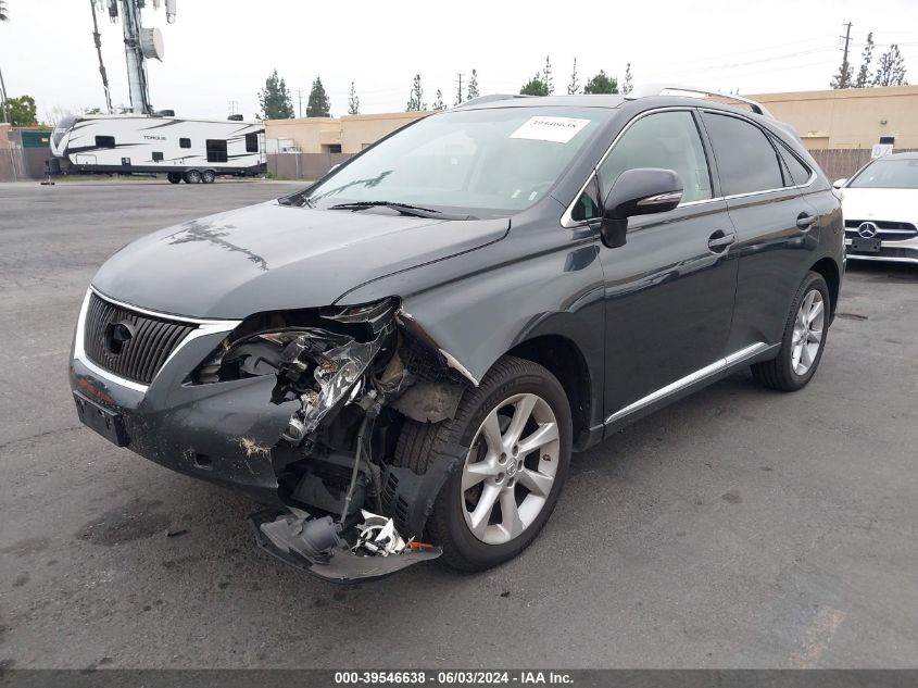 2011 Lexus Rx 350 VIN: 2T2ZK1BA0BC049300 Lot: 39546638