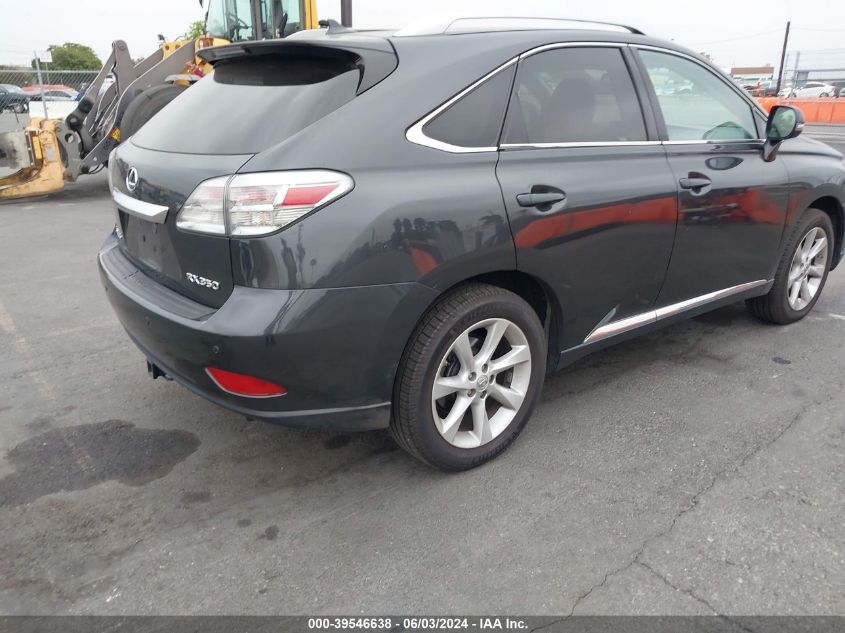 2011 Lexus Rx 350 VIN: 2T2ZK1BA0BC049300 Lot: 39546638