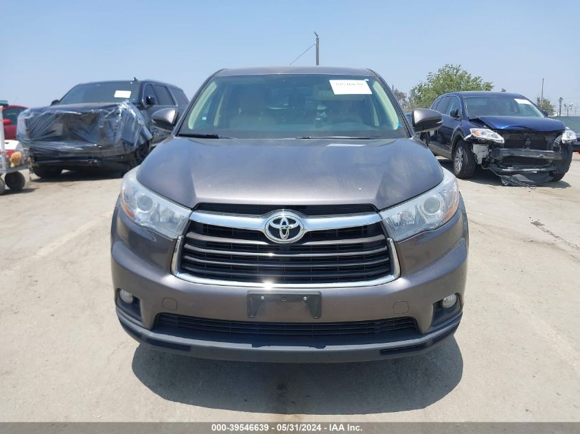 2016 Toyota Highlander Le Plus V6 VIN: 5TDZKRFH8GS138959 Lot: 39546639