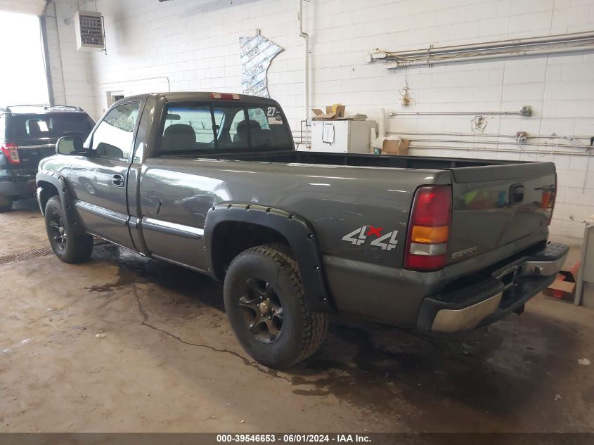 2000 GMC Sierra 1500 Sl VIN: 1GTEK14WXYZ106435 Lot: 39546653