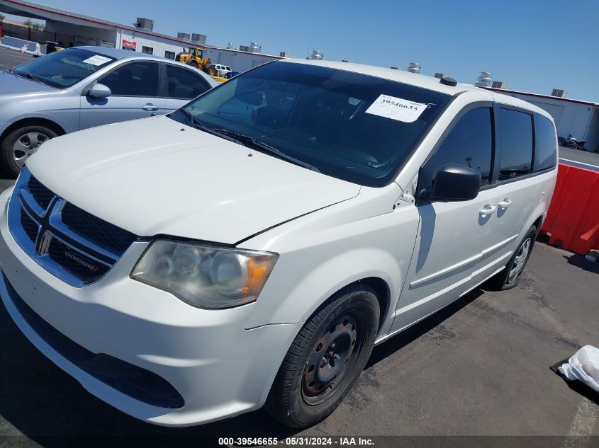 2013 Dodge Grand Caravan Se VIN: 2C4RDGBG0DR683344 Lot: 39546655