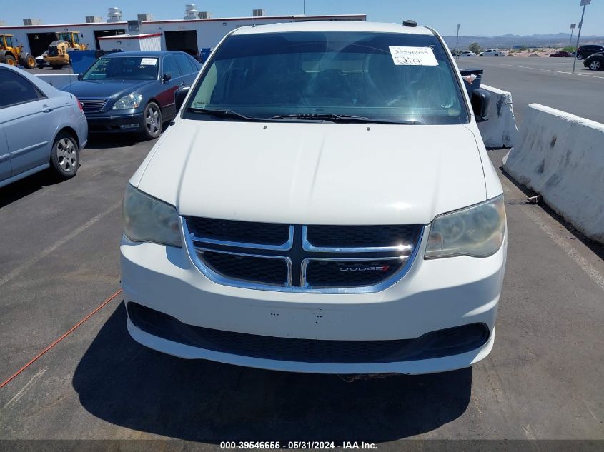 2013 Dodge Grand Caravan Se VIN: 2C4RDGBG0DR683344 Lot: 39546655
