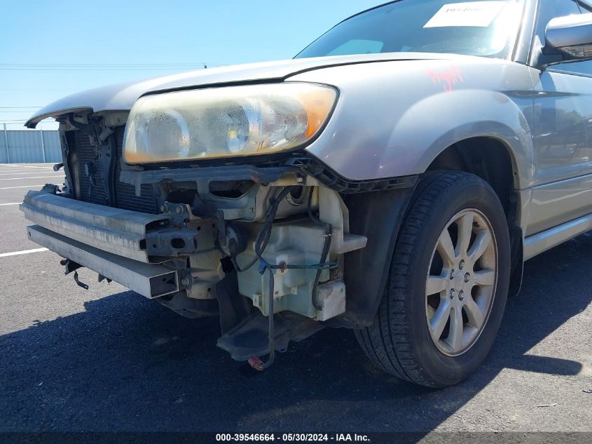 2006 Subaru Forester 2.5X VIN: JF1SG65696H744054 Lot: 39546664