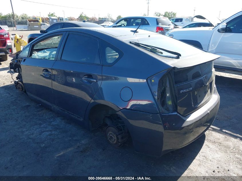 JTDKN3DUXB0303539 2011 Toyota Prius Two