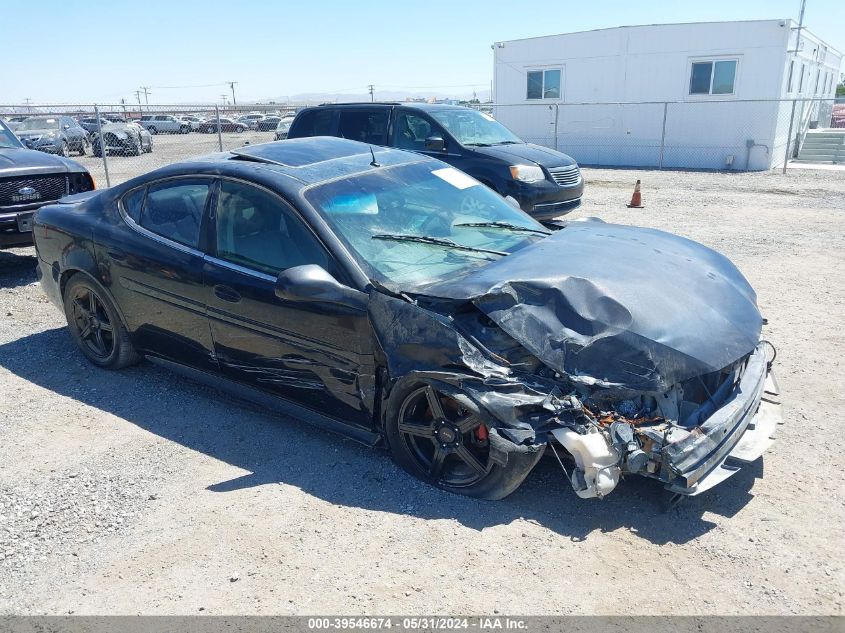 2004 Pontiac Grand Prix Gtp VIN: 2G2WR524841101699 Lot: 39546674