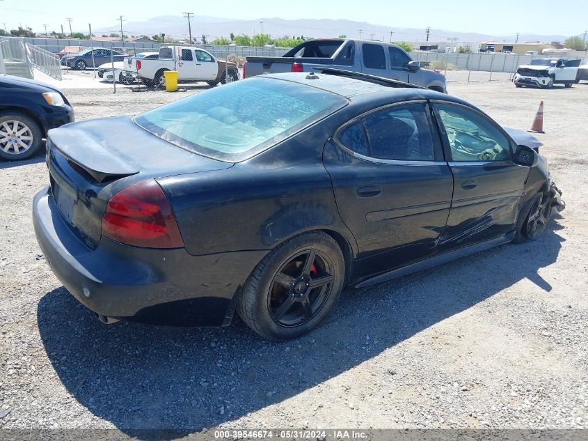 2004 Pontiac Grand Prix Gtp VIN: 2G2WR524841101699 Lot: 39546674