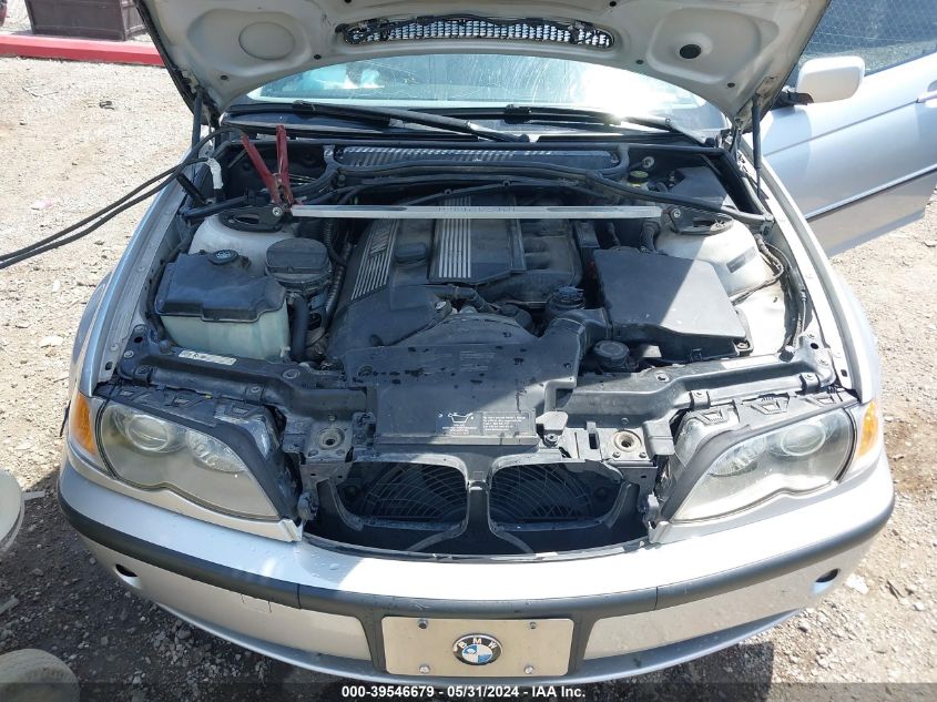 2002 BMW 330Xi VIN: WBAEW53482PG18001 Lot: 39546679