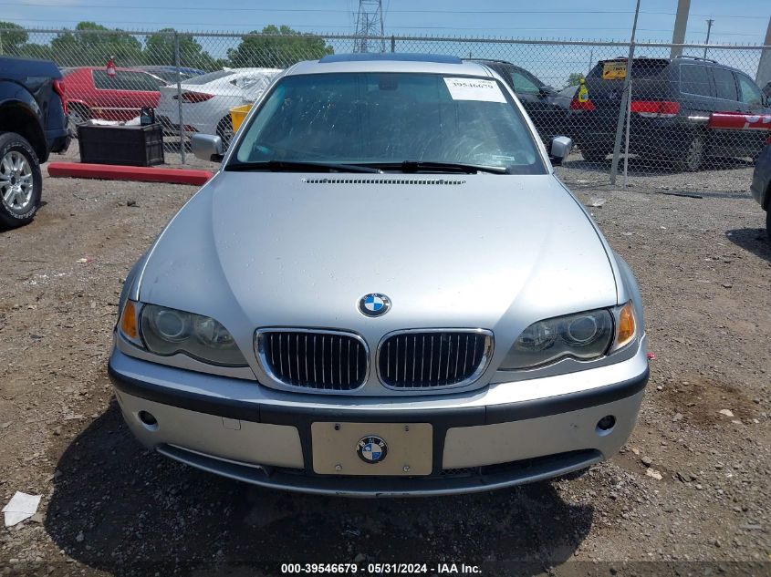 2002 BMW 330Xi VIN: WBAEW53482PG18001 Lot: 39546679