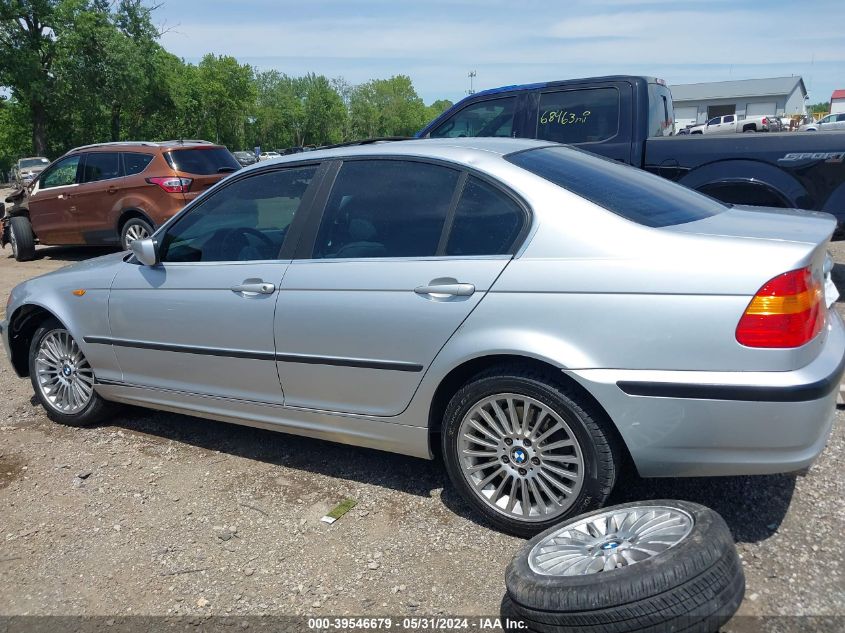 2002 BMW 330Xi VIN: WBAEW53482PG18001 Lot: 39546679