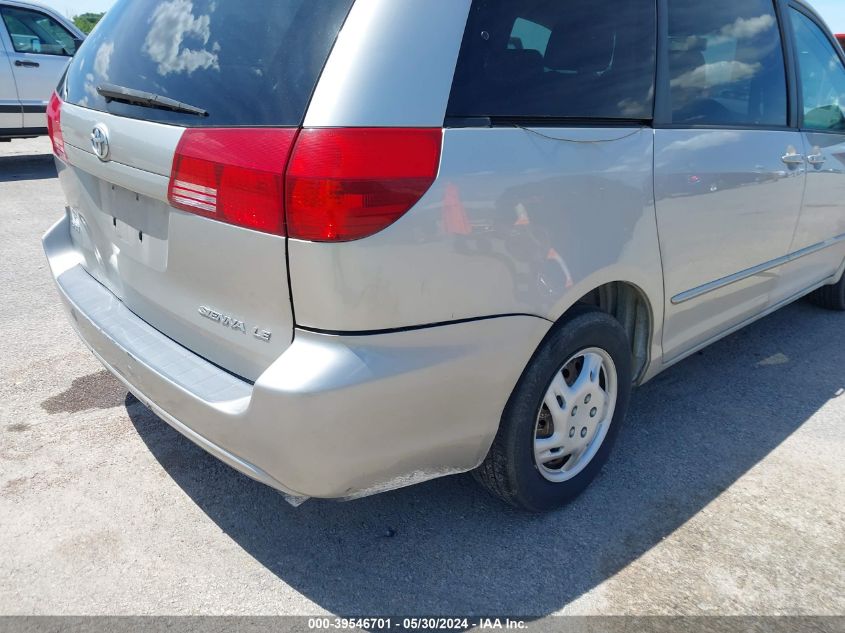 2004 Toyota Sienna Le VIN: 5TDZA23C44S010569 Lot: 39546701