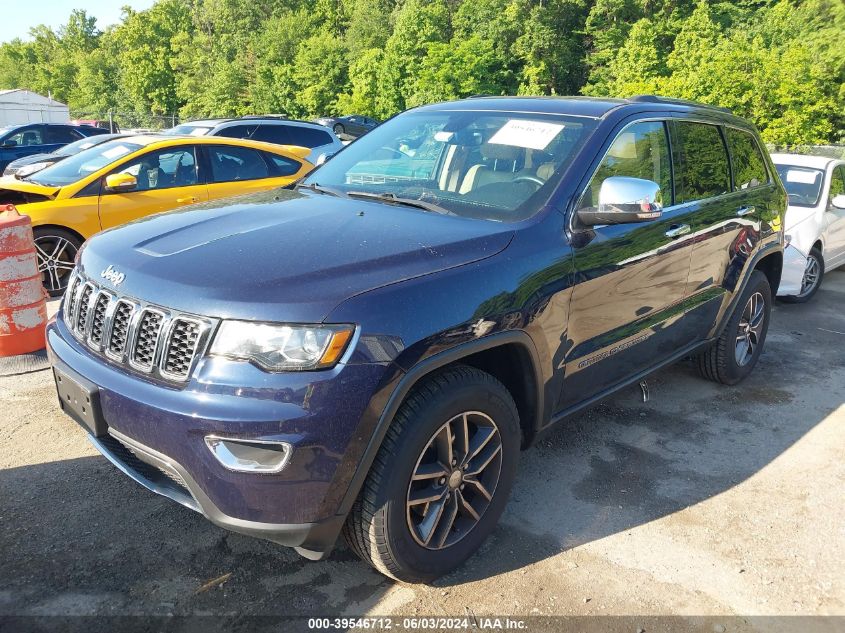 2017 Jeep Grand Cherokee Limited VIN: 1C4RJFBG2HC818213 Lot: 39546712