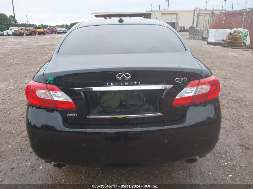 2014 Infiniti Q70 3.7X VIN: JN1BY1AR0EM320023 Lot: 39546717