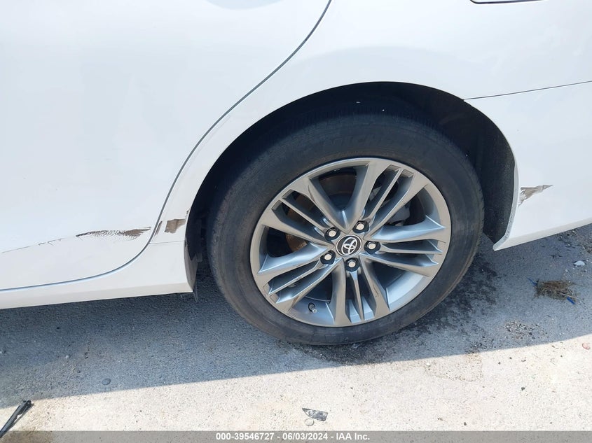 2016 Toyota Camry Se VIN: 4T1BF1FK0GU206696 Lot: 39546727