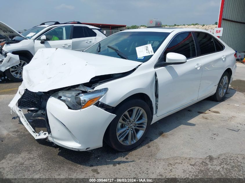 2016 Toyota Camry Se VIN: 4T1BF1FK0GU206696 Lot: 39546727