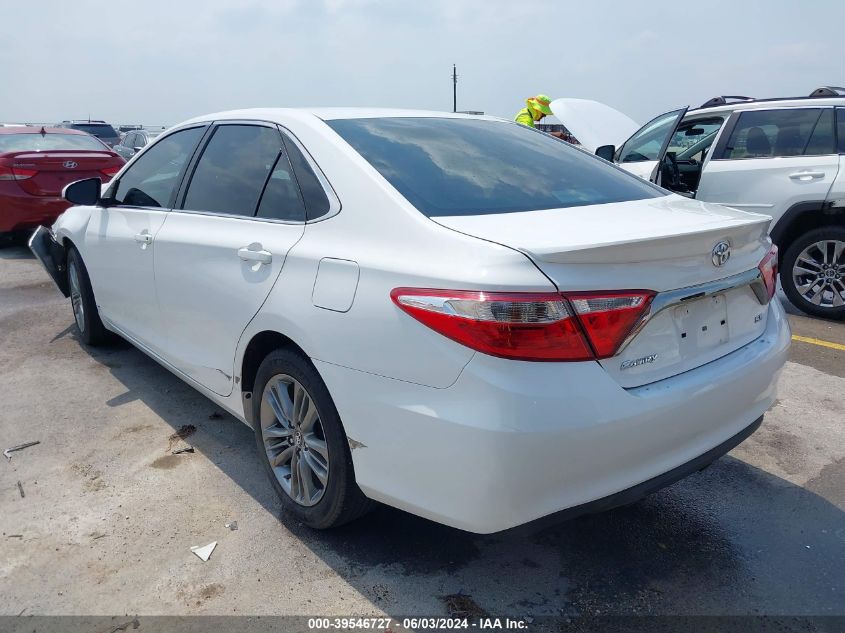 2016 Toyota Camry Se VIN: 4T1BF1FK0GU206696 Lot: 39546727