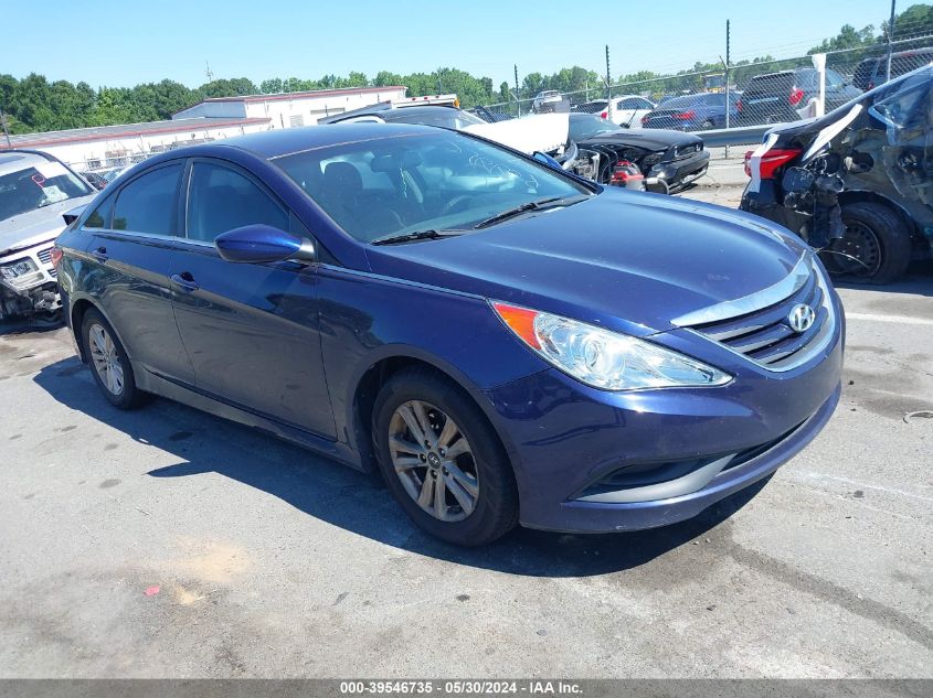 2014 HYUNDAI SONATA GLS - 5NPEB4AC2EH875493