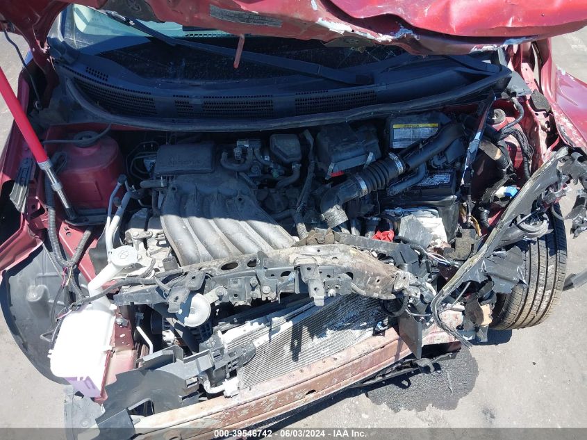 2017 Nissan Versa 1.6 S+ VIN: 3N1CN7AP9HL824535 Lot: 39546742