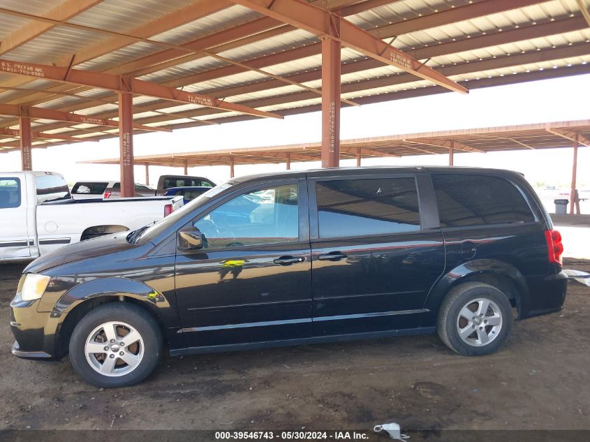 2013 Dodge Grand Caravan Sxt VIN: 2C4RDGCGXDR524202 Lot: 39546743