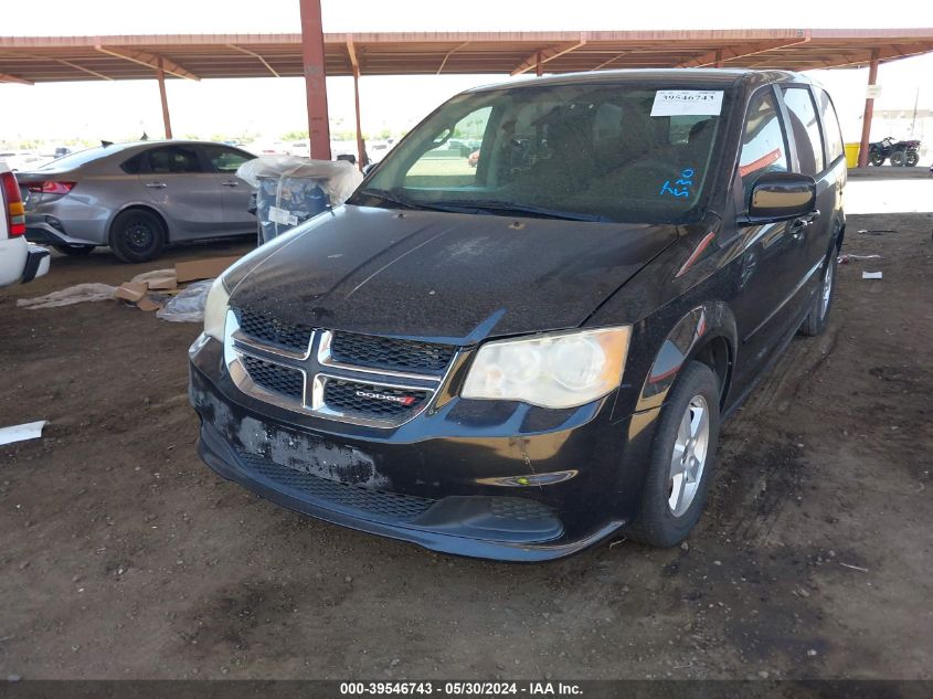 2013 Dodge Grand Caravan Sxt VIN: 2C4RDGCGXDR524202 Lot: 39546743