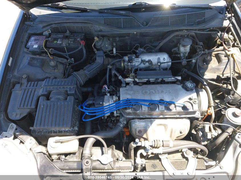 1998 Honda Civic Ex VIN: 1HGEJ8246WL096422 Lot: 39546745