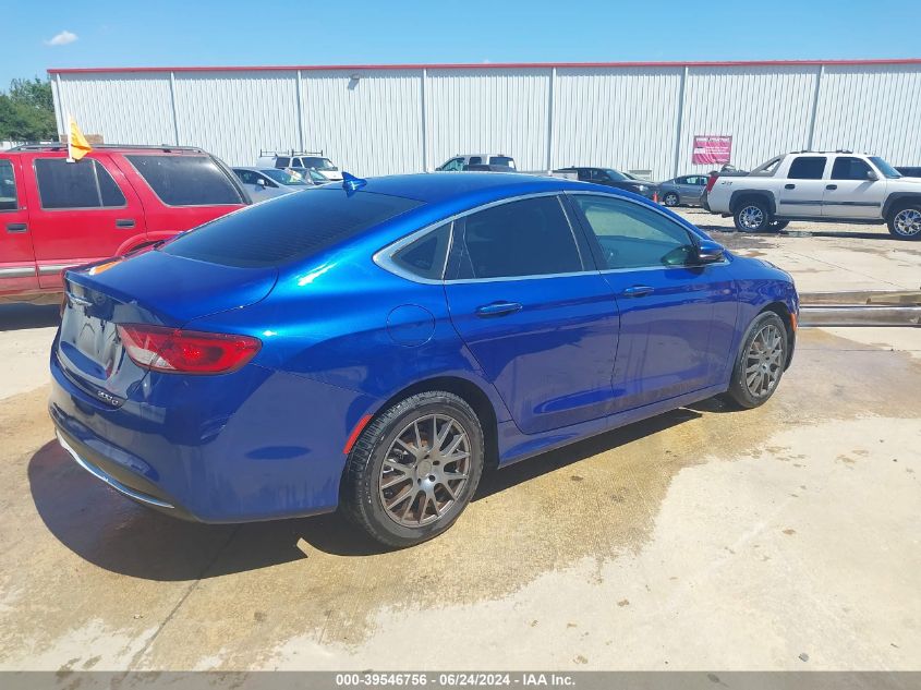 2015 Chrysler 200 C VIN: 1C3CCCCB8FN624387 Lot: 39546756