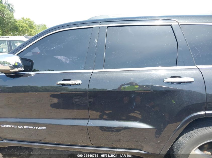 2015 Jeep Grand Cherokee Overland VIN: 1C4RJECG7FC798448 Lot: 39546759