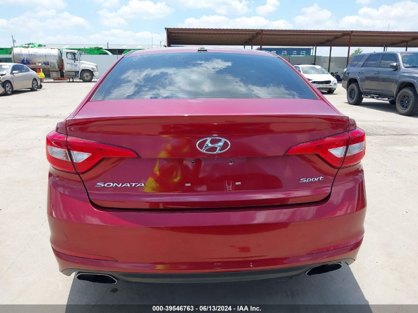 2016 Hyundai Sonata Sport VIN: 5NPE34AF2GH430679 Lot: 39546763