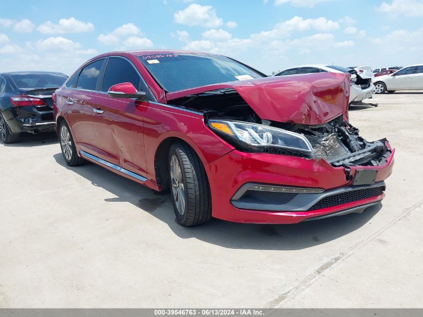 2016 HYUNDAI SONATA SPORT - 5NPE34AF2GH430679