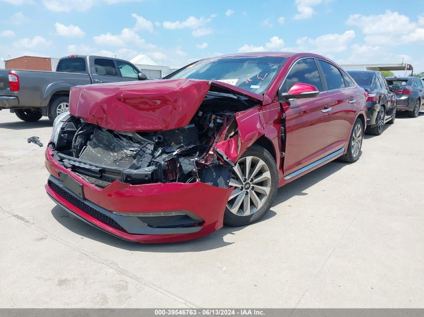 5NPE34AF2GH430679 2016 HYUNDAI SONATA - Image 2