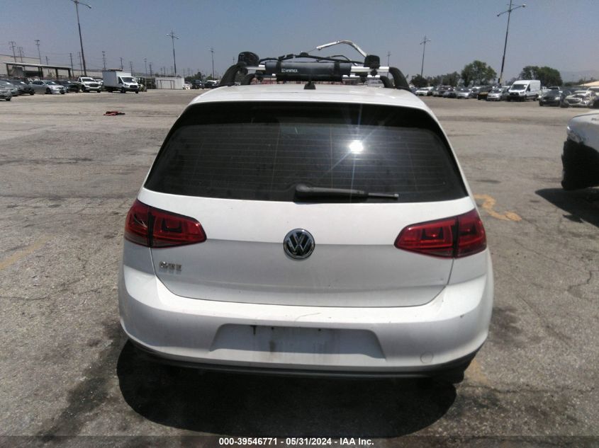 2015 Volkswagen Golf Gti 2.0T Se 4-Door VIN: 3VW5T7AU9FM002209 Lot: 39546771